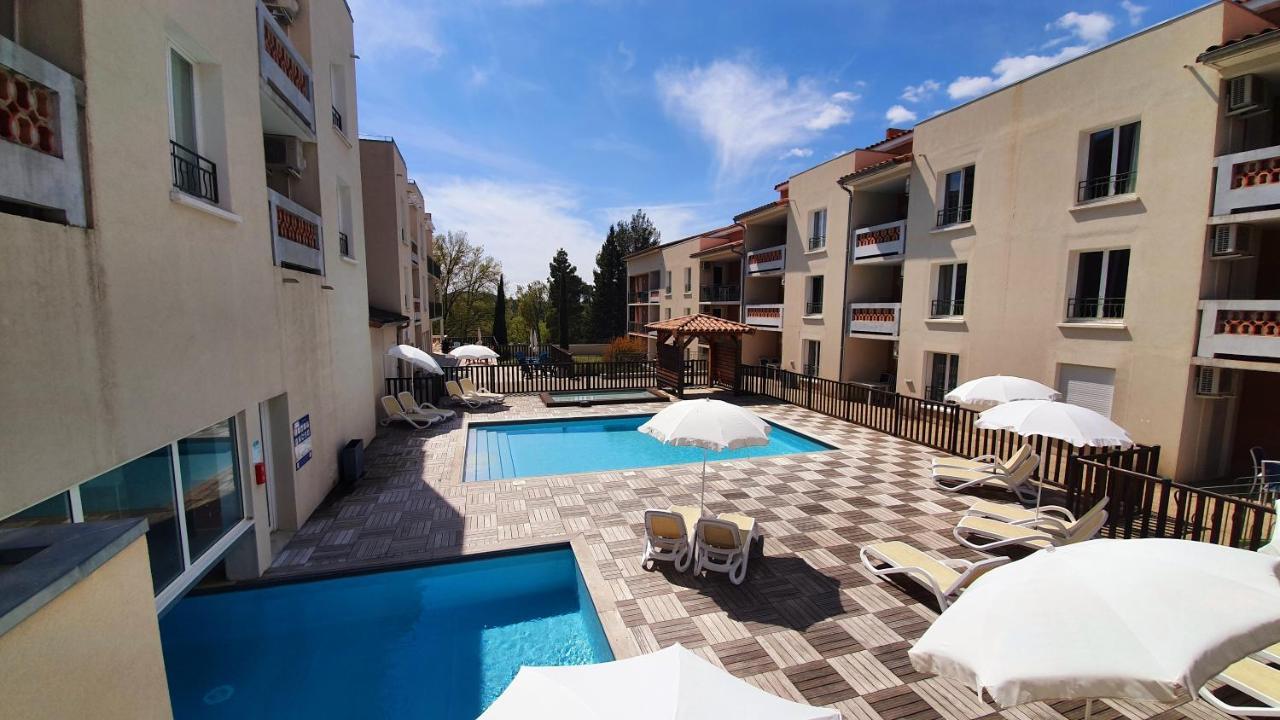 Le Baou Beni - Piscine, Climatisation & Parking Apartment Gréoux-les-Bains Exterior photo